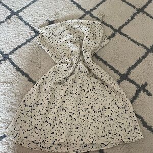 Stylish Black and White Kids Dress